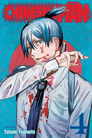 Chainsaw man Vol. 04 by Tatsuki Fujimoto [Manga] [rare books]