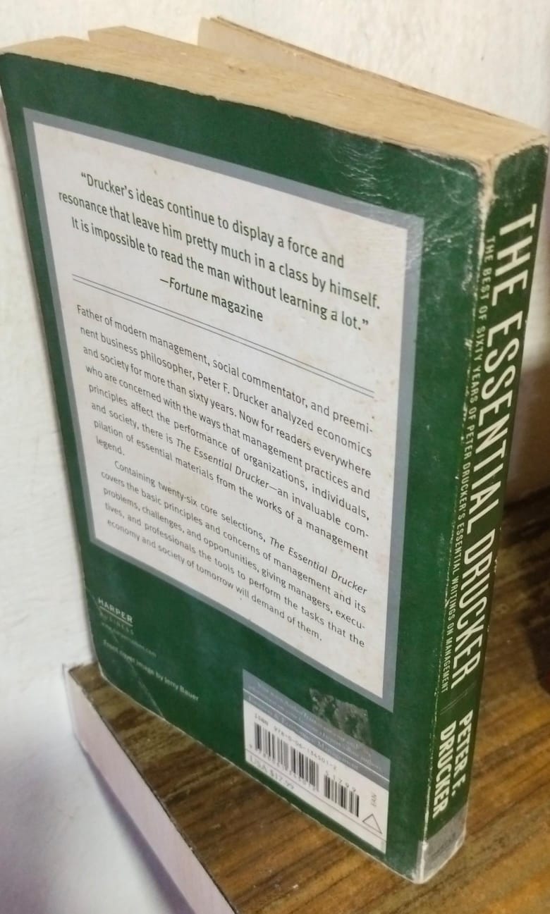 The essential drucker [rare books]