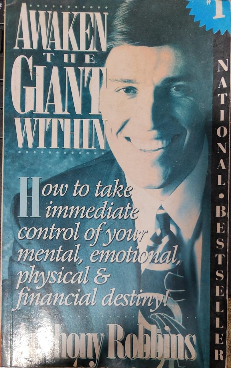 Awaken the giant within by anthony robbins [same cover] [Old Edition] (rare books)