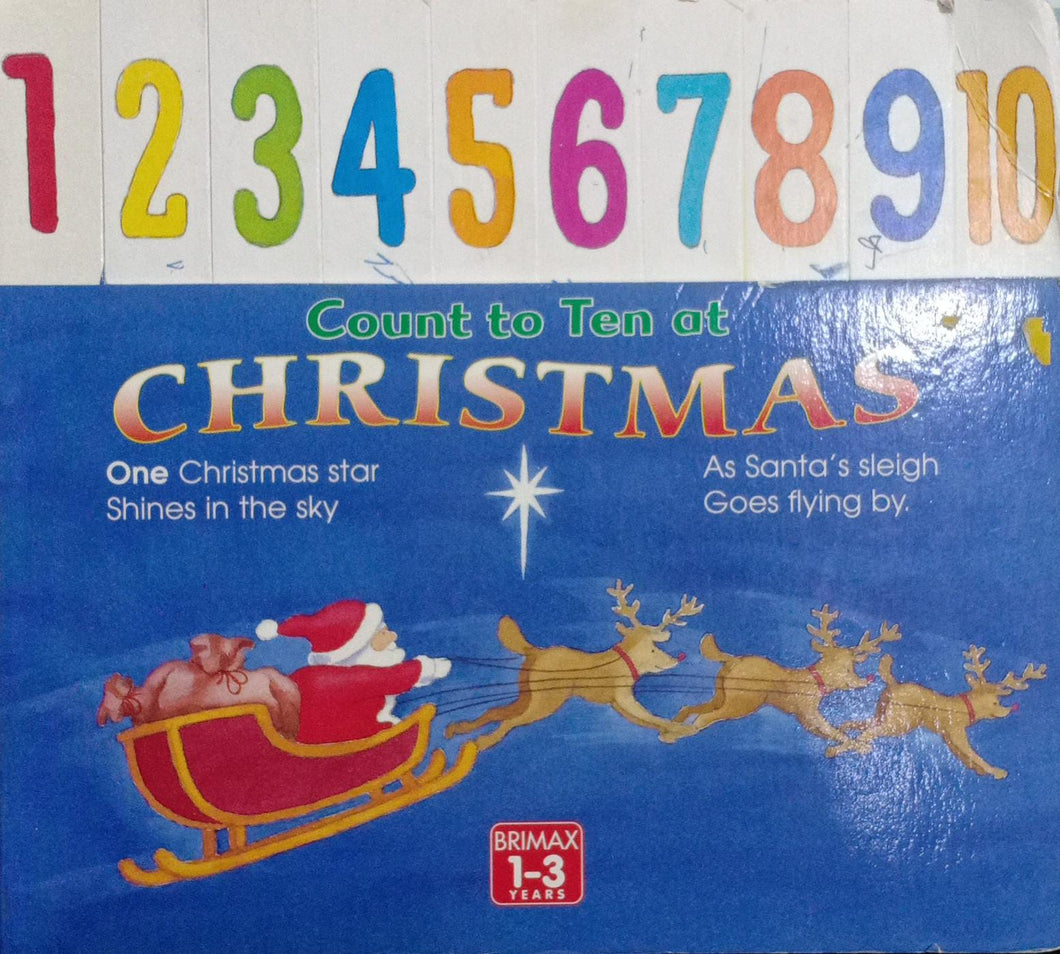 count to ten at christmas [board book]