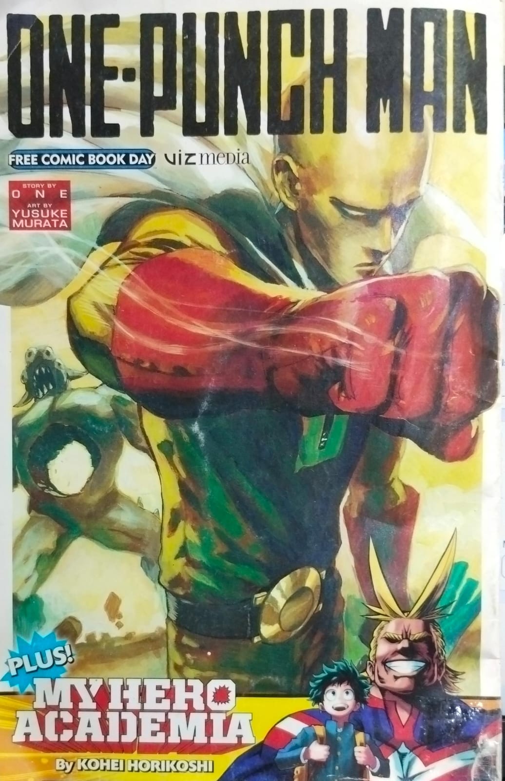 One-punch man Vol. 1 by One |Yusuke Murata [Manga] [rare books]