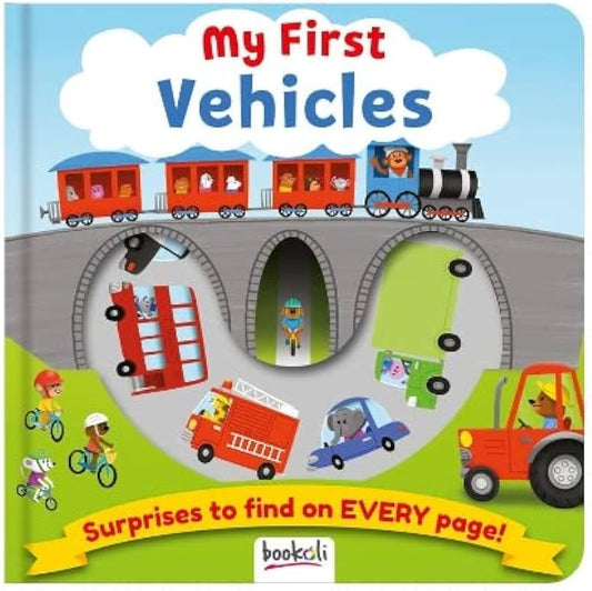 My First Vehicles (Push, Pull, Pop!) [Board book]