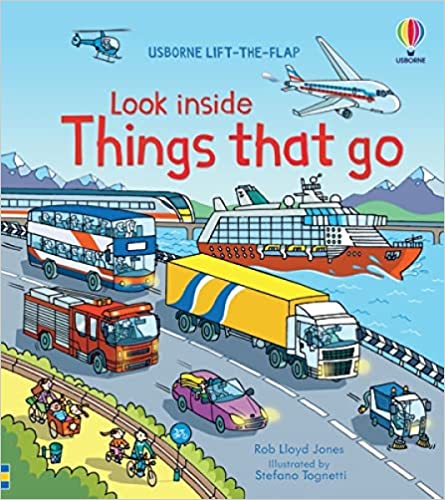 Look Inside Things That Go [board book - lift the flap]