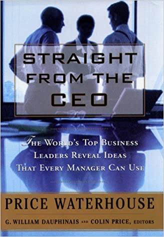 Straight from the CEO [HARDCOVER]