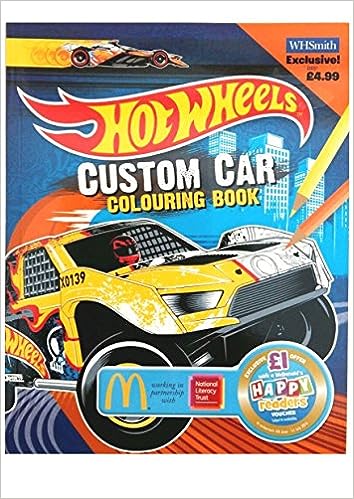 Custom Car Colouring Book EXTRA (Hot Wheels)