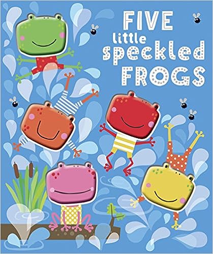 FIVE LITTLE SPECKLED FROGS (Board Book)