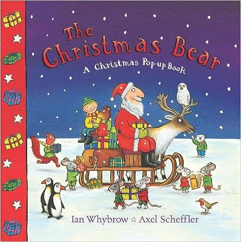 The Christmas Bear: A Christmas Pop-Up Book [board book]