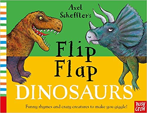 Axel Scheffler's Flip Flap Dinosaurs [Spiral-bound] [board book]