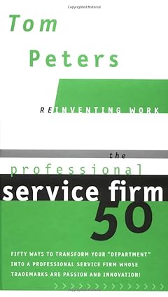 The Professional Service Firm50 [hardcover]