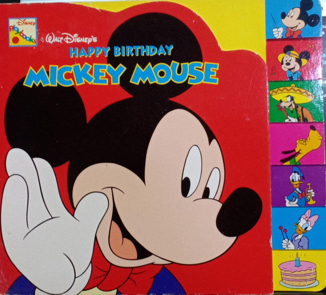 Happy Birthday Mickey Mouse [board book]