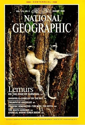 National Geographic Magazine Vol.174, No.2 August 1988 [RARE BOOKS]