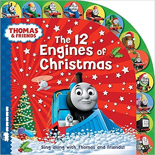 Thomas & Friends: The 12 Engines of Christmas [board book]