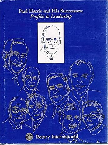 Paul Harris and his successors [Hardcover] [rare books]