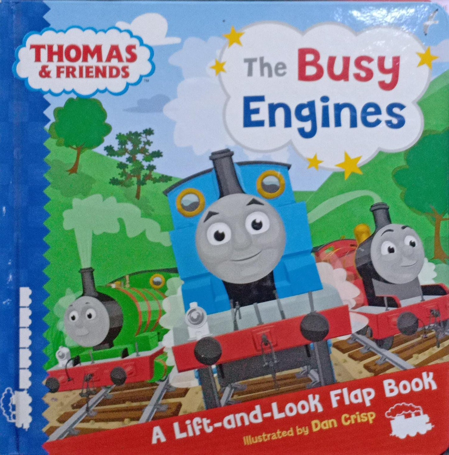 Thomas & Friends Busy Engines Lift-the-Flap Book [board book]
