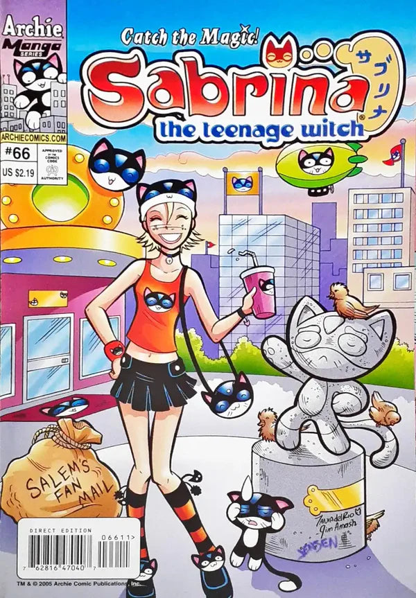 Sabrina The teenage witch No 66 [rare books]