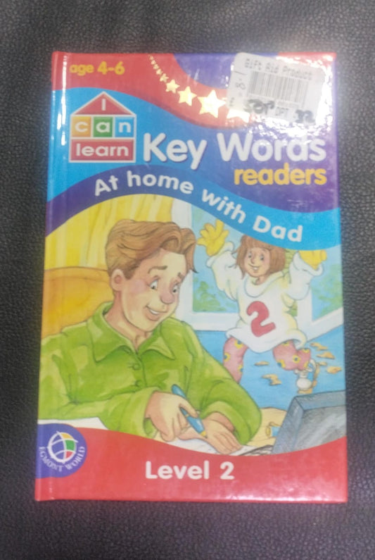Key Words readers At Home with Dad [HARDCOVER]