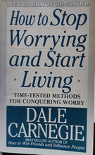 Load image into Gallery viewer, How to stop worrying and start living by dale carnegie
