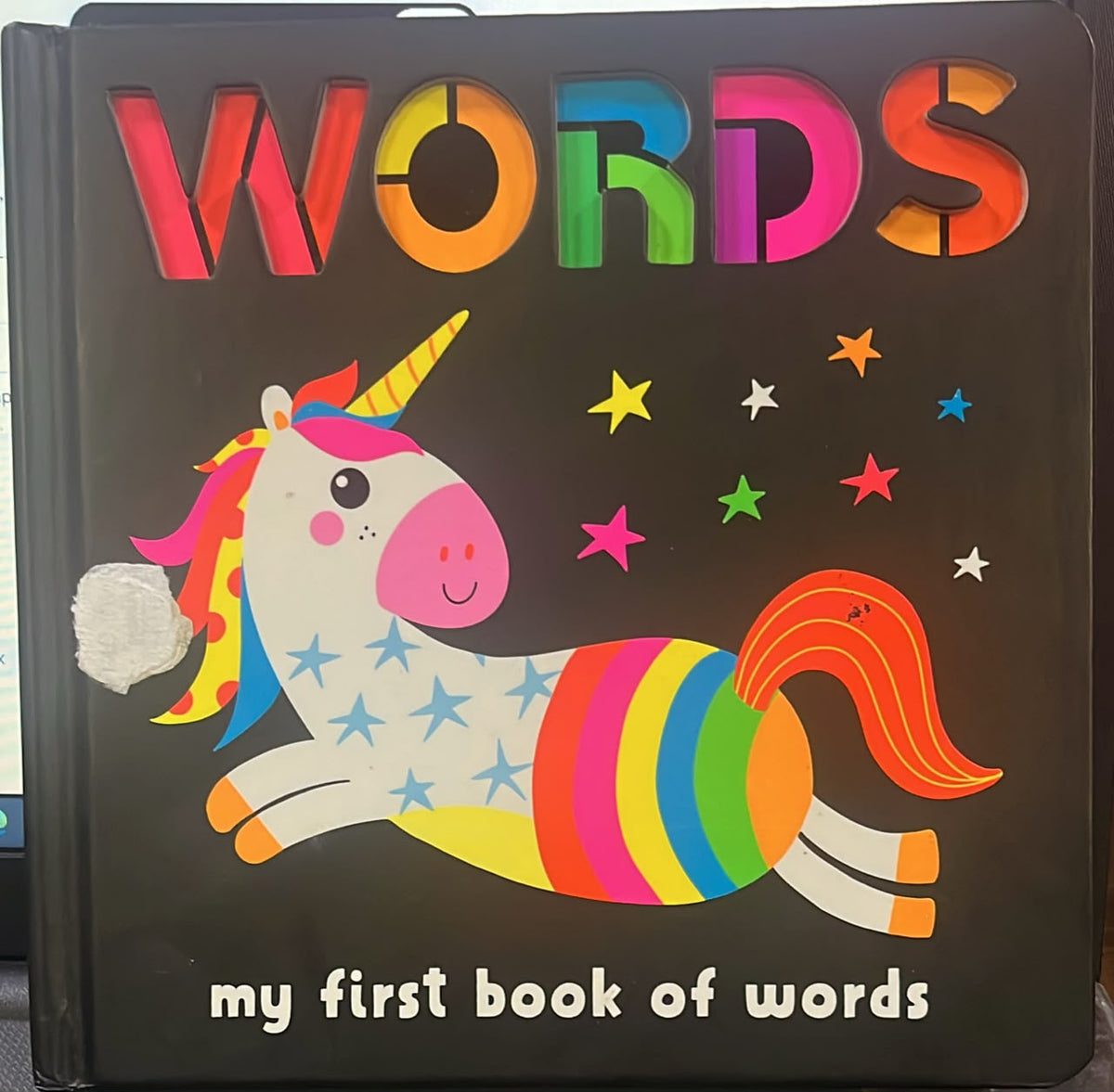 My first book of words [Board book]