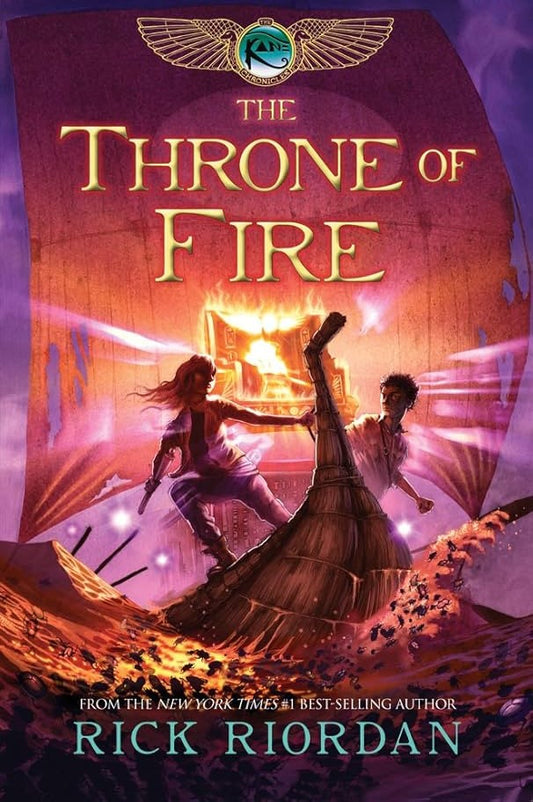 Throne of Fire Book Two by Rick Riordan [Premium Books]