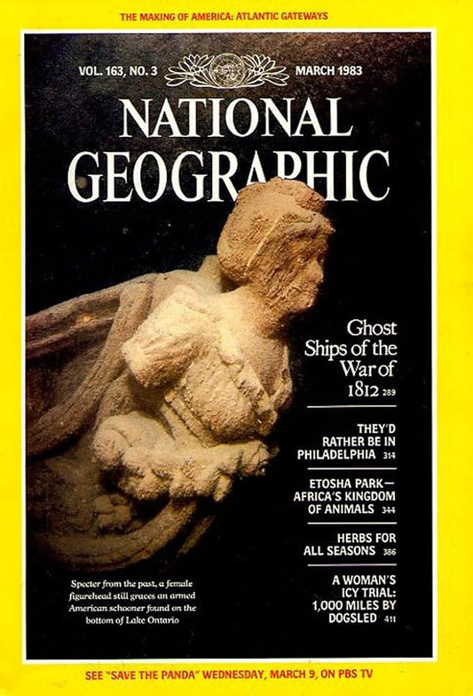 national geographic magazine vol.163, no.3 march 1983 [rare books]