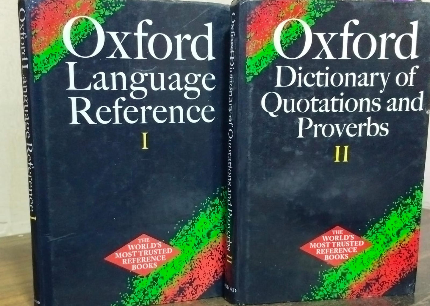 Oxford language Reference part [I] Oxford dictionary of quotations and proverbs part [lI] [hardcover] [rare books]