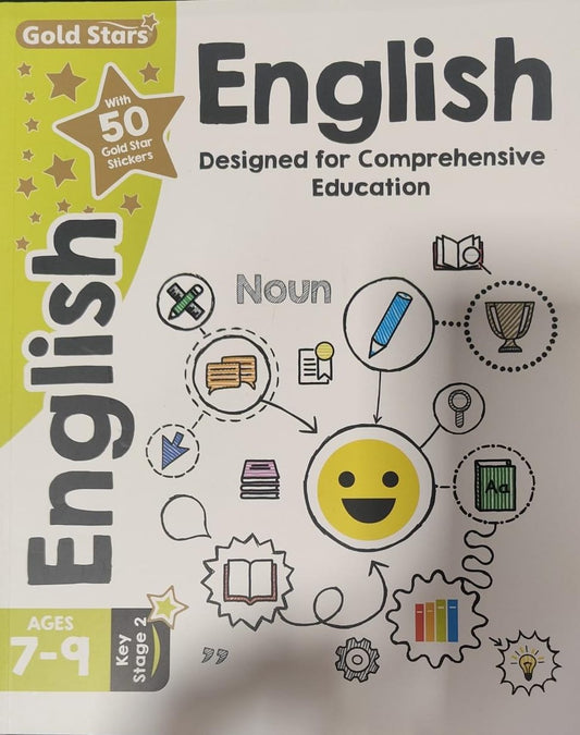 English Designed for Comprehensive Education Ages 7-9 Key Stage 2 by Woodpecker Books [With 50 Gold Star Stickers] [Premium Books]