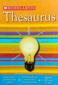 Scholastic thesaurus