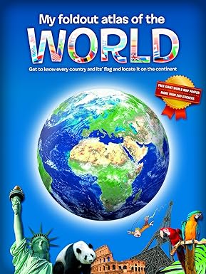 My Fold-Out Atlas of the World [Hardcover]