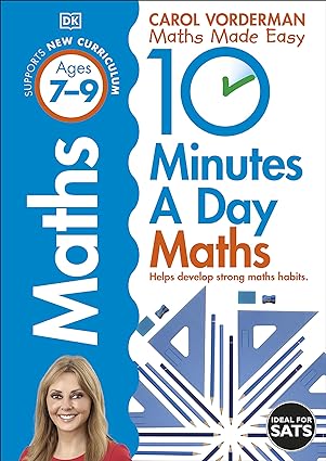 10 Minutes A Day Maths, Ages 7-9