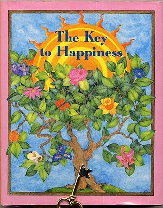 The Key to Happiness [hardcover] [pocket size gift books] [rare books]
