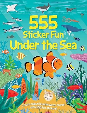 555 Under the Sea (555 Sticker Fun)