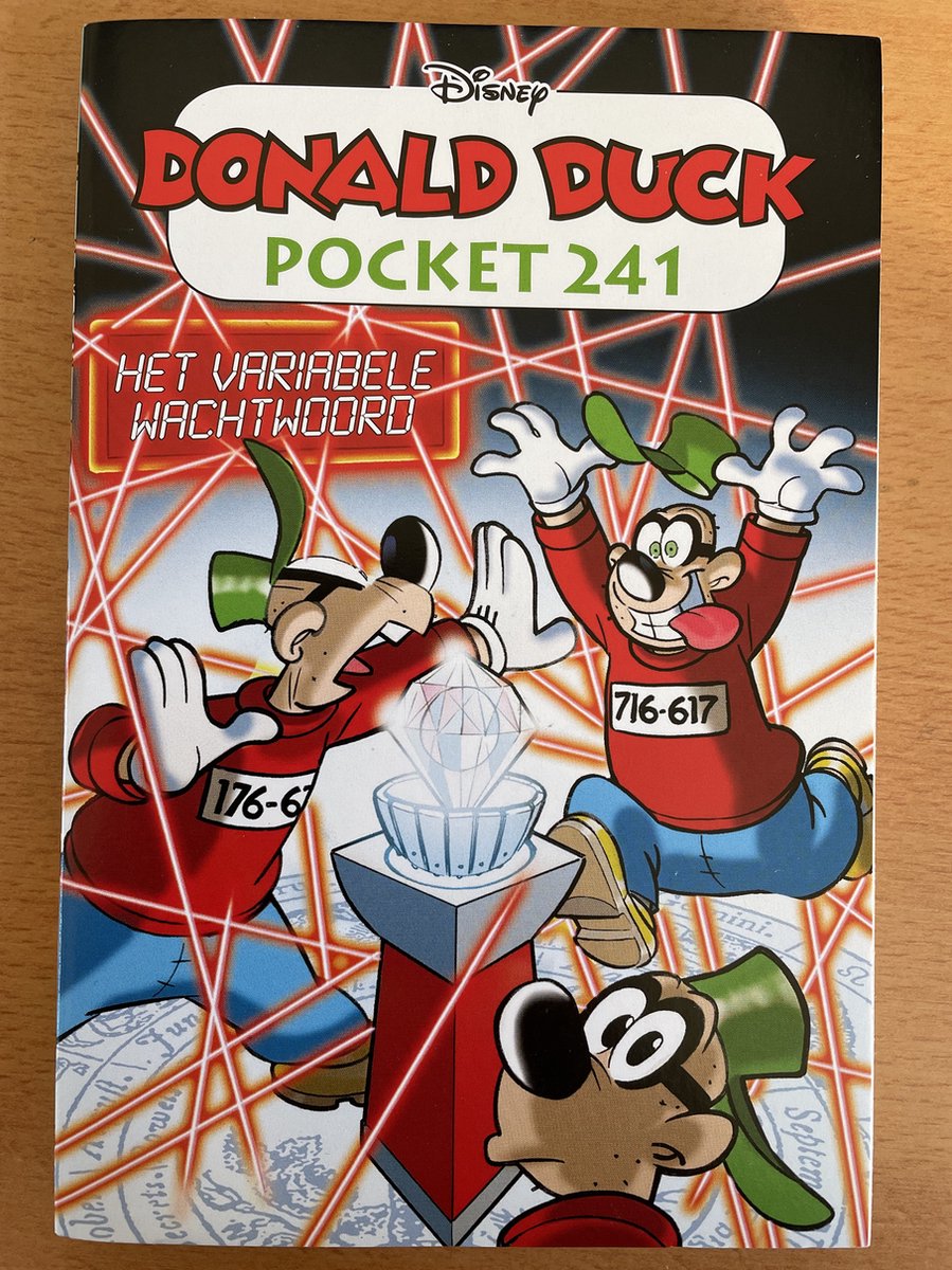 Donald Duck Pocket 241 – Het variabele wachtwoord is in Dutch (Nederlands) language [Rare book]