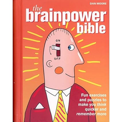 The Brainpower Bible by Dan Moore [Spiral-bound] [Hardcover][rare books]