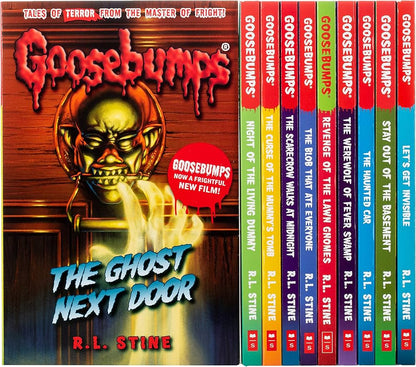 Goosebumps Series 10 Books Collection Set by R. L. Stine [Premium Books]
