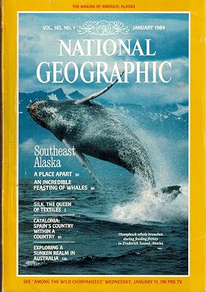 National Geographic Magazine, January 1984 (Vol. 165, No. 1) by Wilbur E. Garrett [rare book]