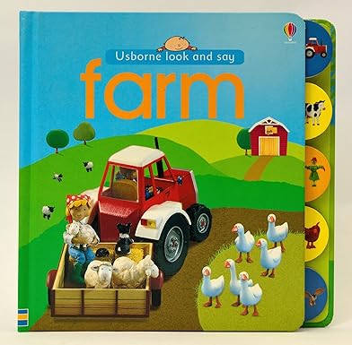 Farm (Usborne Look And Say) BOARD BOOK
