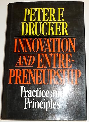 Innovation and Entrepreneurship [hardcover] [rare books]