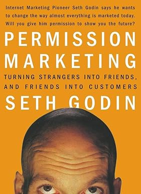 PERMISSION MARKETING by Seth Godin [Hardcover] [rare books]
