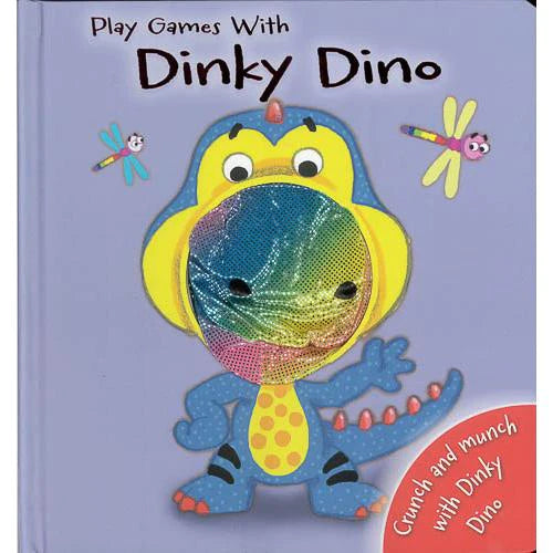 Play Games with Dinky Dino (Hand Puppet Fun) [board book]