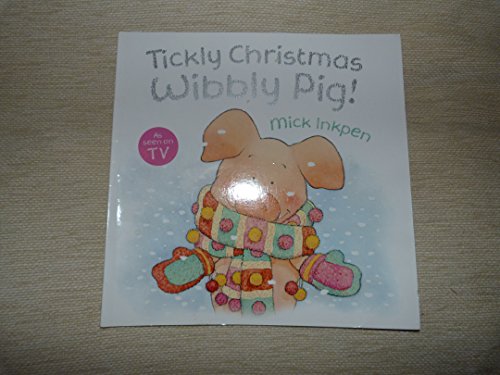 Tickly Christmas Wibbly Pig