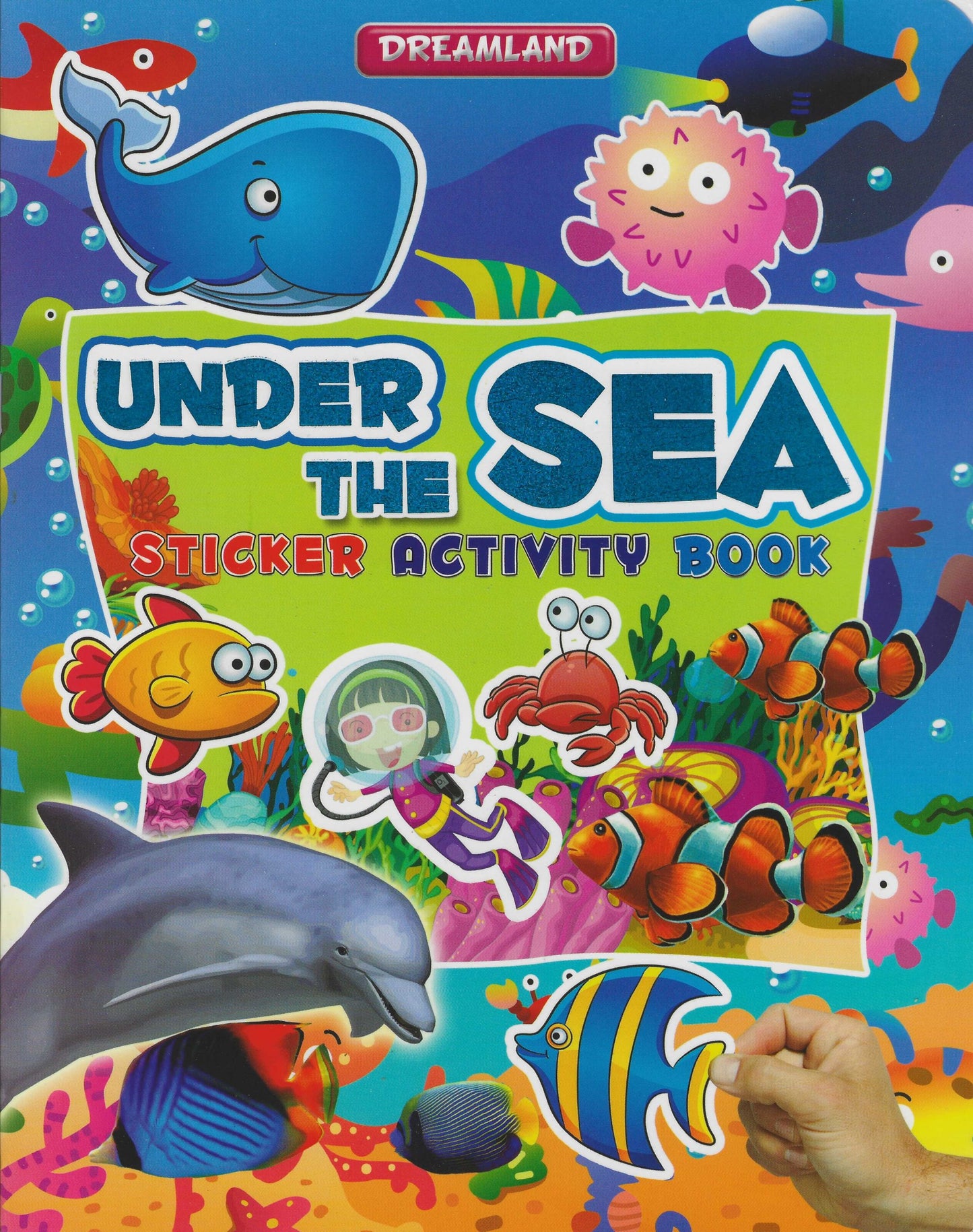 Under The Sea Stcker Activity Book