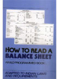 How to read a balance sheet [rare books]