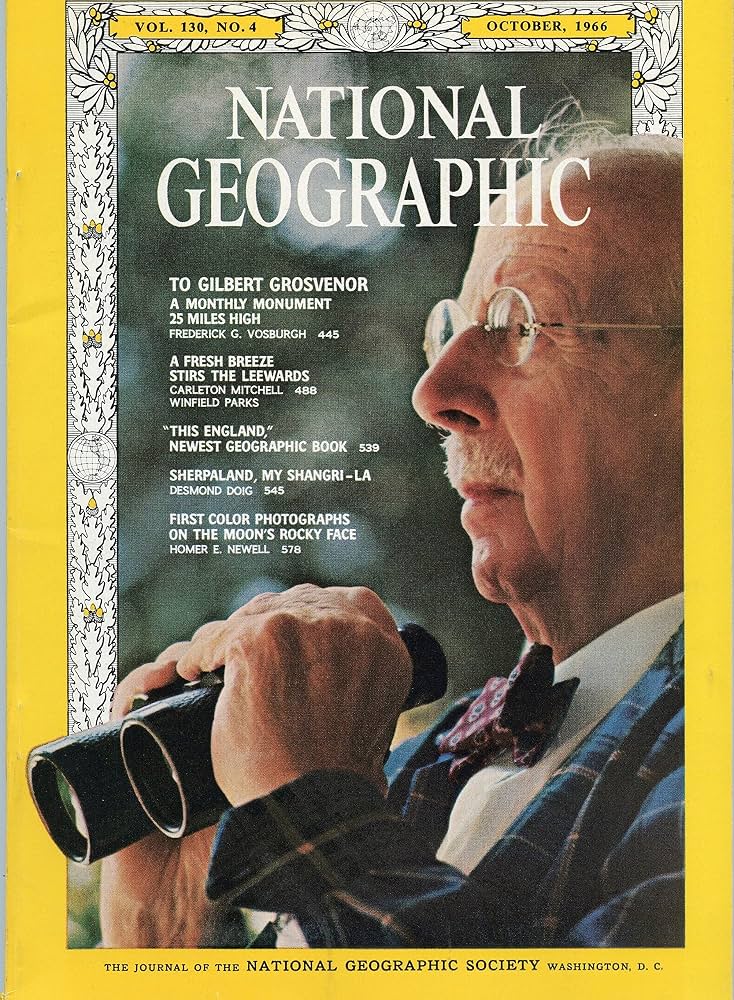 national geographic vol.130, no.4 october 1966 [rare books]