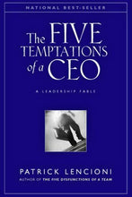 Load image into Gallery viewer, The Five Temptations of a CEO [HARDCOVER]
