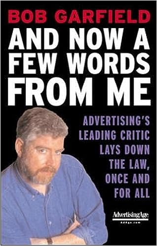 And Now A Few Words From Me [HARDCOVER]