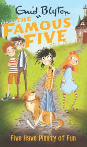 The famous five-five have plenty of fun-book 14