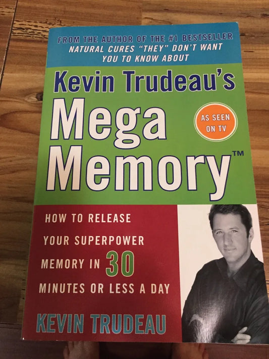 Kevin Trudeau's Mega Memory [RARE BOOKS]