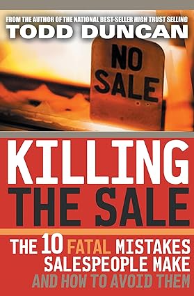 Killing the sale [hardcover] [rare books]