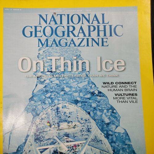 National Geographic vol. 3 issue 6 january 2016 [RARE BOOKS]