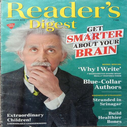 Reader’s Digest. November. 2019 - get smarter about your brain [rare books]